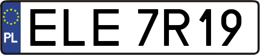 ELE7R19