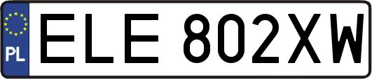 ELE802XW