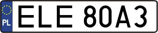 ELE80A3