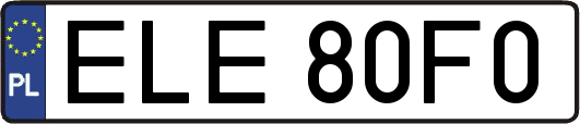 ELE80F0