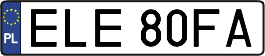 ELE80FA