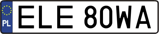 ELE80WA