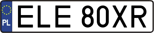 ELE80XR