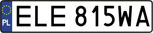 ELE815WA