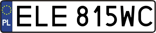 ELE815WC