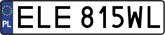 ELE815WL