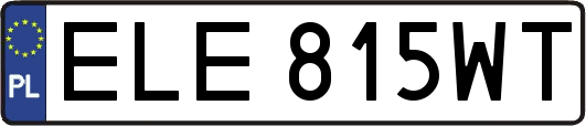 ELE815WT