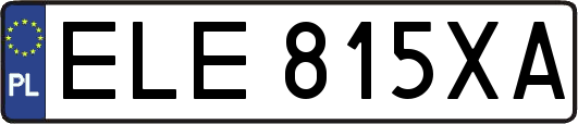 ELE815XA