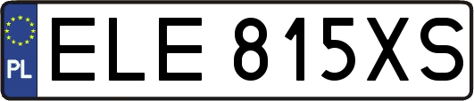 ELE815XS