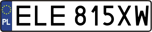 ELE815XW