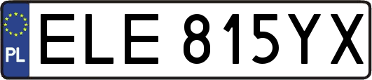 ELE815YX