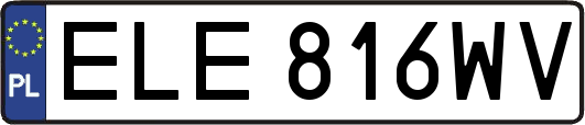 ELE816WV