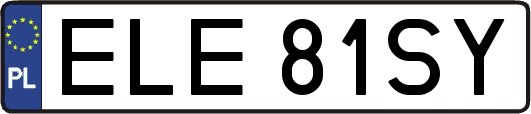 ELE81SY