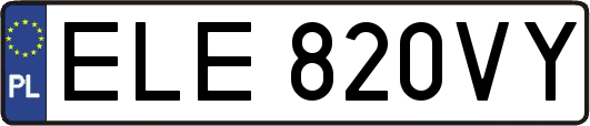 ELE820VY