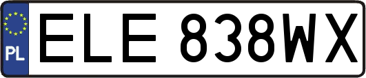 ELE838WX