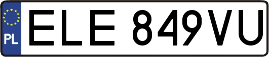 ELE849VU