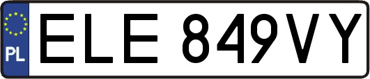 ELE849VY