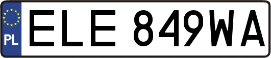 ELE849WA