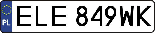 ELE849WK