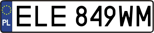 ELE849WM