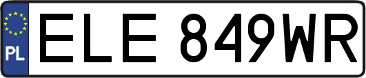 ELE849WR