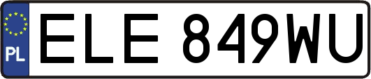 ELE849WU