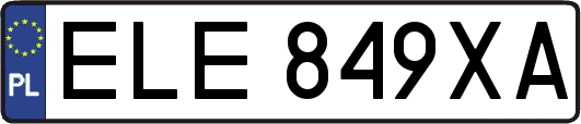 ELE849XA