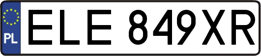 ELE849XR