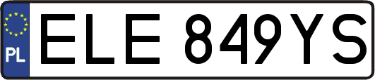 ELE849YS