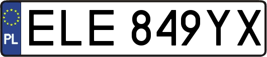 ELE849YX