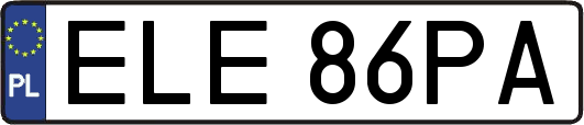 ELE86PA
