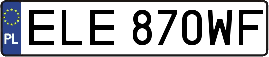 ELE870WF