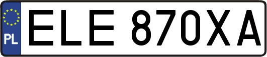 ELE870XA