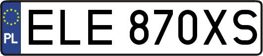 ELE870XS