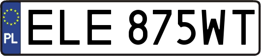 ELE875WT