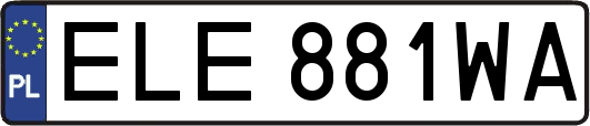 ELE881WA