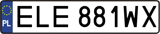 ELE881WX
