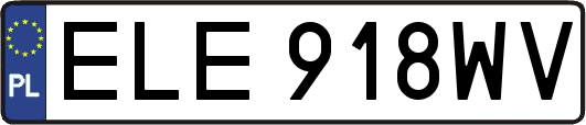 ELE918WV