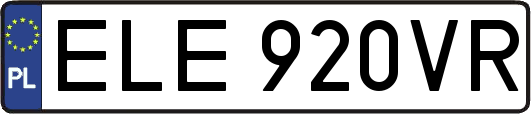 ELE920VR