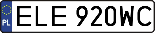 ELE920WC
