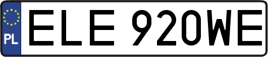 ELE920WE