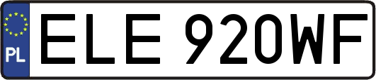 ELE920WF