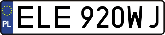 ELE920WJ