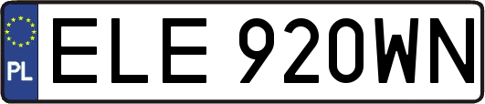 ELE920WN