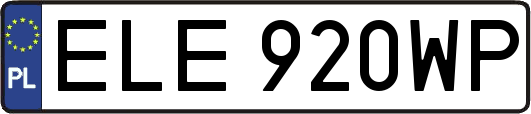 ELE920WP