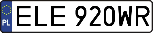 ELE920WR