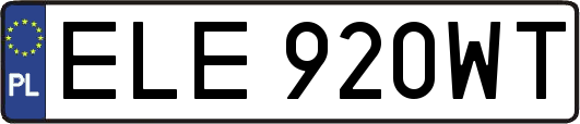 ELE920WT
