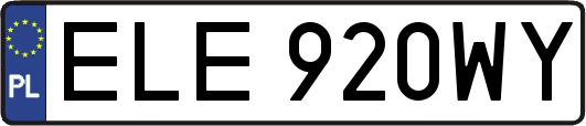 ELE920WY