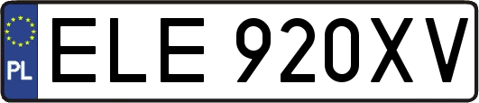 ELE920XV