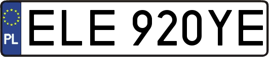 ELE920YE